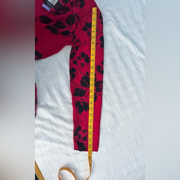 COOPER ST RED Long Sleeve Mini Wrap Women’s Dress NWT ❤️Size 2❤️Elegant Party - Picture 12 of 12